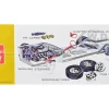 Skill 2 Model Kit 1963 Ford Mustang II Concept Car 1/25 Scale Model AMT AMT1369