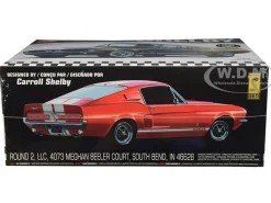 Skill 2 Model Kit 1967 Ford Mustang Shelby GT350 Black 1/25 Scale Model AMT AMT834 M