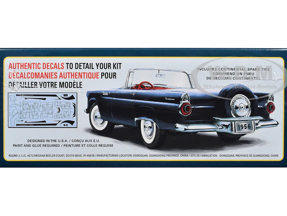 Skill 2 Model Kit 1956 Ford Thunderbird 1/25 Scale Model by AMT