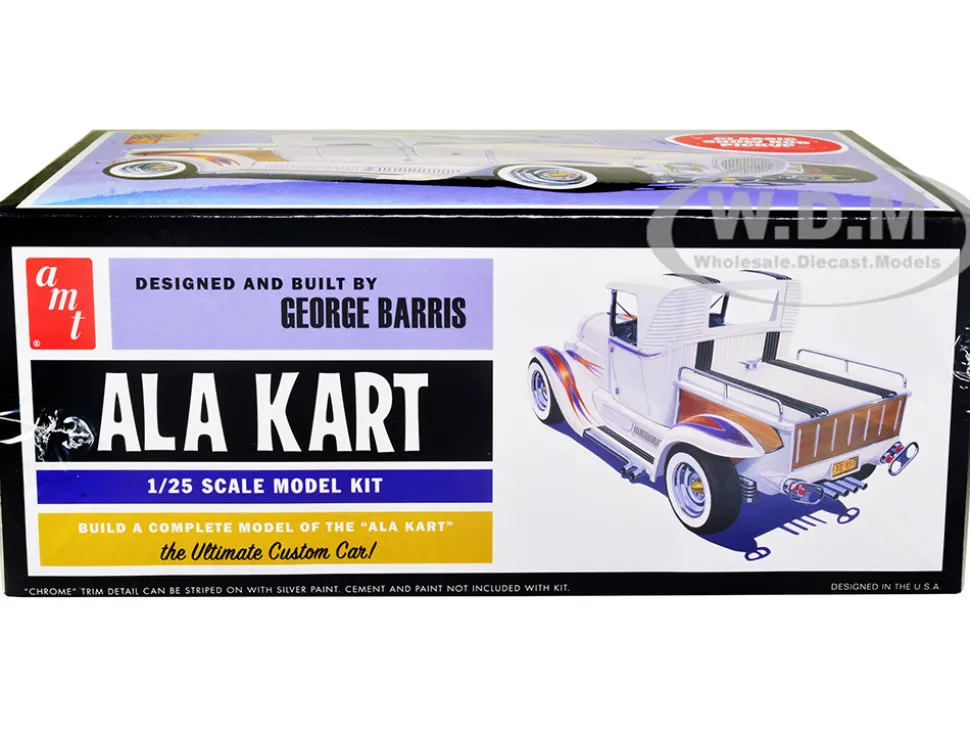 Skill 2 Model Kit George Barris Ala Kart Pickup Truck 1/25 Scale Model AMT AMT1330