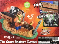 Skill 2 Model Kit Haunted Manor "The Grave Robber's Demise" Diorama Set 1/12 Scale Model by Polar Lights