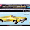 Skill 2 Model Kit 1964 Oldsmobile Cutlass F-85 Convertible 3-in-1 Kit 1/25 Scale Model AMT AMT1200