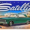 Skill 3 Model Kit 1965 Plymouth Satellite 1/25 Scale Model by Moebius