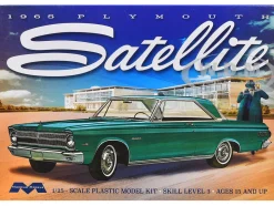 Skill 3 Model Kit 1965 Plymouth Satellite 1/25 Scale Model by Moebius