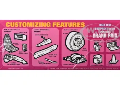 Skill 2 Model Kit 1965 Pontiac Grand Prix Show 'N' Go 1/25 Scale Model by AMT