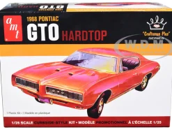 Skill 2 Model Kit 1968 Pontiac GTO Hardtop Craftsman Plus Series 1/25 Scale Model AMT AMT1411M