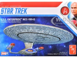 Skill 2 Model Kit U.S.S. Enterprise NCC-1701-D Space Ship 