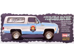 Skill 1 Snap Model Kit Chevrolet K5 Blazer "Coca-Cola" 1/25 Scale Model by MPC