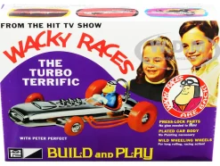 Skill 2 Snap Model Kit The Turbo Terrific Peter Perfect Figurine Wacky Races 1968 TV Series 1/25 Scale Model MPC MPC937