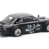 Skyline GT-R V8 Drift "Hakosuka" RHD (Right Hand Drive) "Coca-Cola" Black 1/64 Diecast Model Car by Pop Race