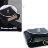3 5 Solar Rotating Display Stand with Black Base for 1/64 Scale Model Cars 002-BK