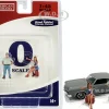 70s Style Two Figurines Set III for 1/43 Scale Models American Diorama 38353