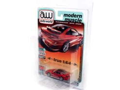 Standard Size 6 Blister Card Protectors for 1/64 Scale Blister Cards Auto World AWDC023