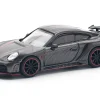 992 Stinger GTR Carbon Edition with Red Accents 1/64 Diecast Model Car by Pop Race