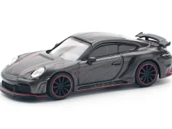 992 Stinger GTR Carbon Edition with Red Accents 1/64 Diecast Model Car by Pop Race