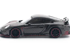 992 Stinger GTR Carbon Edition with Red Accents 1/64 Diecast Model Car by Pop Race