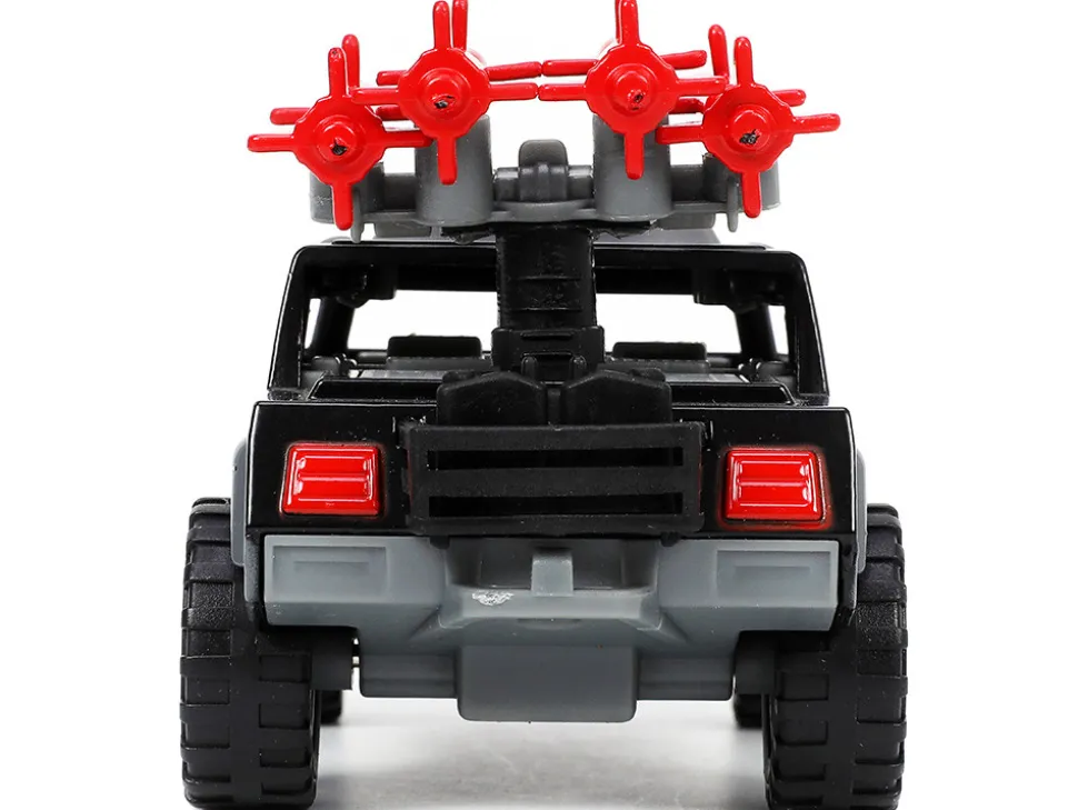 Stinger with Missile Launcher Cobra Commander Diecast Figurine G.I. Joe Hollywood Rides Series 1/32 Diecast Model Car Jada 33085