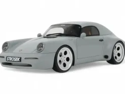 2023 Strosek Mega 30 Speedster (Porsche 911) Classic Gray 1/18 Model Car by GT Spirit