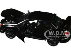 Subaru Impreza WRX STi Black 1/24 Diecast Model Car Motormax 73330