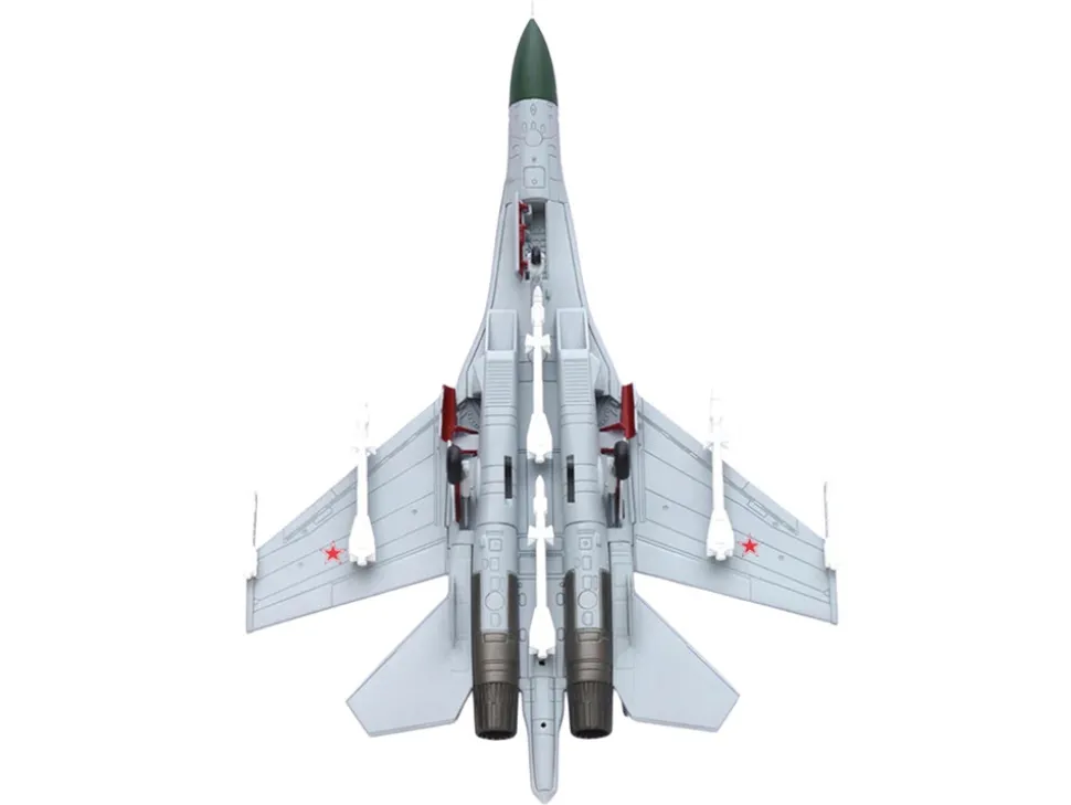 Sukhoi Su-27 Flanker-B Aircraft "Red 36, 941st Fighter Aviation Regiment" (1987) Soviet Air Force 1/100 Diecast Model Airplane by Legion