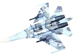 Sukhoi Su-30MKK Flanker-G Fighter Aircraft #504 "Russian Air Force" "Wing" Series 1/72 Diecast Model by Panzerkampf