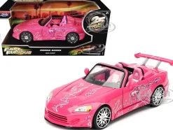 Suki's 2001 Honda S2000 Convertible Pink with Graphics 