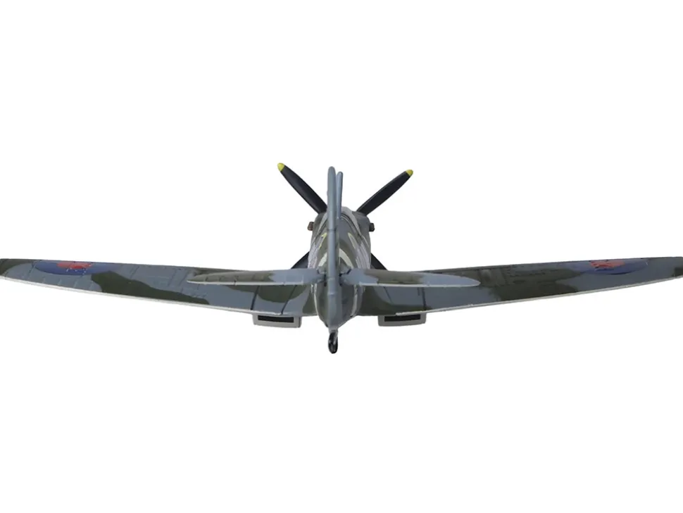 Supermarine Spitfire LF MK IXe Fighter Aircraft "TE565, 10th (Czech) Fighter Squadron, RAF Manston" Royal Air Force 1/72 Diecast Model Airplane by Oxford Diecast