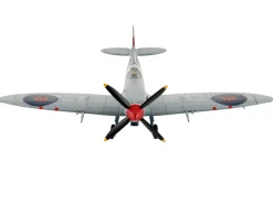 Supermarine Spitfire Mk IXc Fighter Aircraft "MA466, BQ-S, No. 451 Squadron, Corsica" (1944) Royal Australian Air Force "Air Power Series" 1/48 Diecast Model by Hobby Master