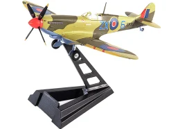 Supermarine Spitfire MK IXC Fighter Aircraft Royal Air Force Ldr Stanislav Skalsk Polish Combat Team North Africa 1943 1/72 Diecast Model JC Wings JCW-72-SPF-003