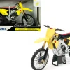 Suzuki RM-Z450 Yellow 1/12 Motorcycle Model New Ray 57643