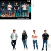Team Liberty Walk 5 piece Figure Set for 1/18 Scale Models by American Diorama