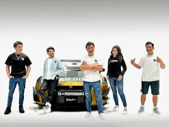 Team Liberty Walk 5 piece Figure Set for 1/18 Scale Models by American Diorama