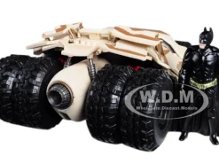 The Dark Knight Batmobile Batman Diecast Figure Camouflage Version DC Comics Series 1/24 Diecast Model Car Jada 98543