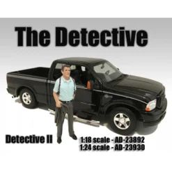 The Detective #2 Figure For 1:24 Scale Models American Diorama 23930