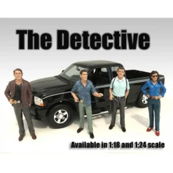 The Detective #2 Figure For 1:24 Scale Models American Diorama 23930