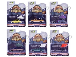 The Great Outdoors Series 4 Set of 6 pieces 1/64 Diecast Model Cars by Greenlight