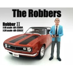 The Robbers 4 Piece Figure Set For 1:18 Scale Models American Diorama 23883-23884-23885-23886