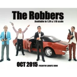 The Robbers Robber II Figure For 1:18 Scale Models American Diorama 23884