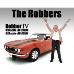 The Robbers Robber IV Figure For 1:18 Scale Models American Diorama 23886