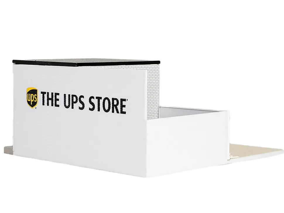 The UPS Store Diorama Mechanic s Corner for 1/64 Scale Models Greenlight 51491
