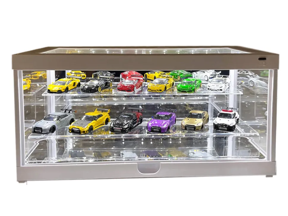 2 Tier Acrylic Stand Riser Mijo Exclusives for 1/64 Scale Models MJ13004