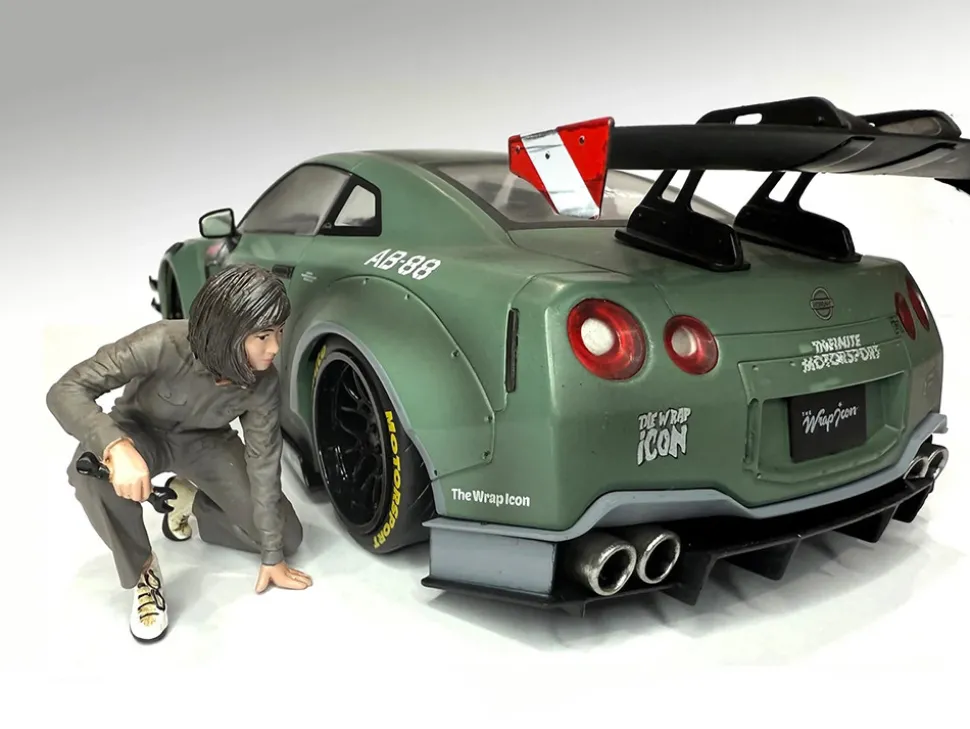 Top Tuners 5 piece Figure Set "Premium" Series for 1/18 Scale Models by American Diorama