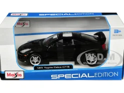 Toyota Celica GT S Black Special Edition Series 1/24 Diecast Model Car Maisto 31237BK