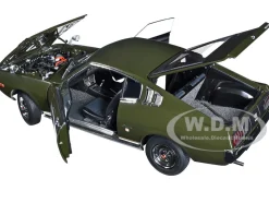 1973 Toyota Celica Liftback 2000GT RA25 RHD Right Hand Drive Moss Green 1/18 Model Car Autoart 78768