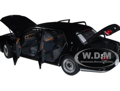 Toyota Century Curtains RHD Right Hand Drive Black Special Edition 1/18 Model Car Autoart 78765