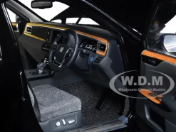 Toyota Century Curtains RHD Right Hand Drive Black Special Edition 1/18 Model Car Autoart 78765