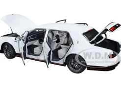 Toyota Century GRMN RHD Right Hand Drive Pearl White 1/18 Model Car Autoart 78764