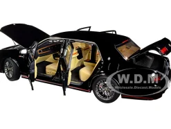 Toyota Century GRMN RHD Right Hand Drive Black 1/18 Model Car Autoart 78763