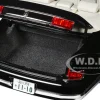 Toyota Century Open Car Convertible RHD Right Hand Drive Black with White Interior 1/18 Model Car Autoart 79531