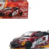 Toyota Goodride GR Yaris RHD (Right Hand Drive) "EVA RT Production Model-02" Red Metallic with Graphics 1/64 Diecast Model Car by Pop Race